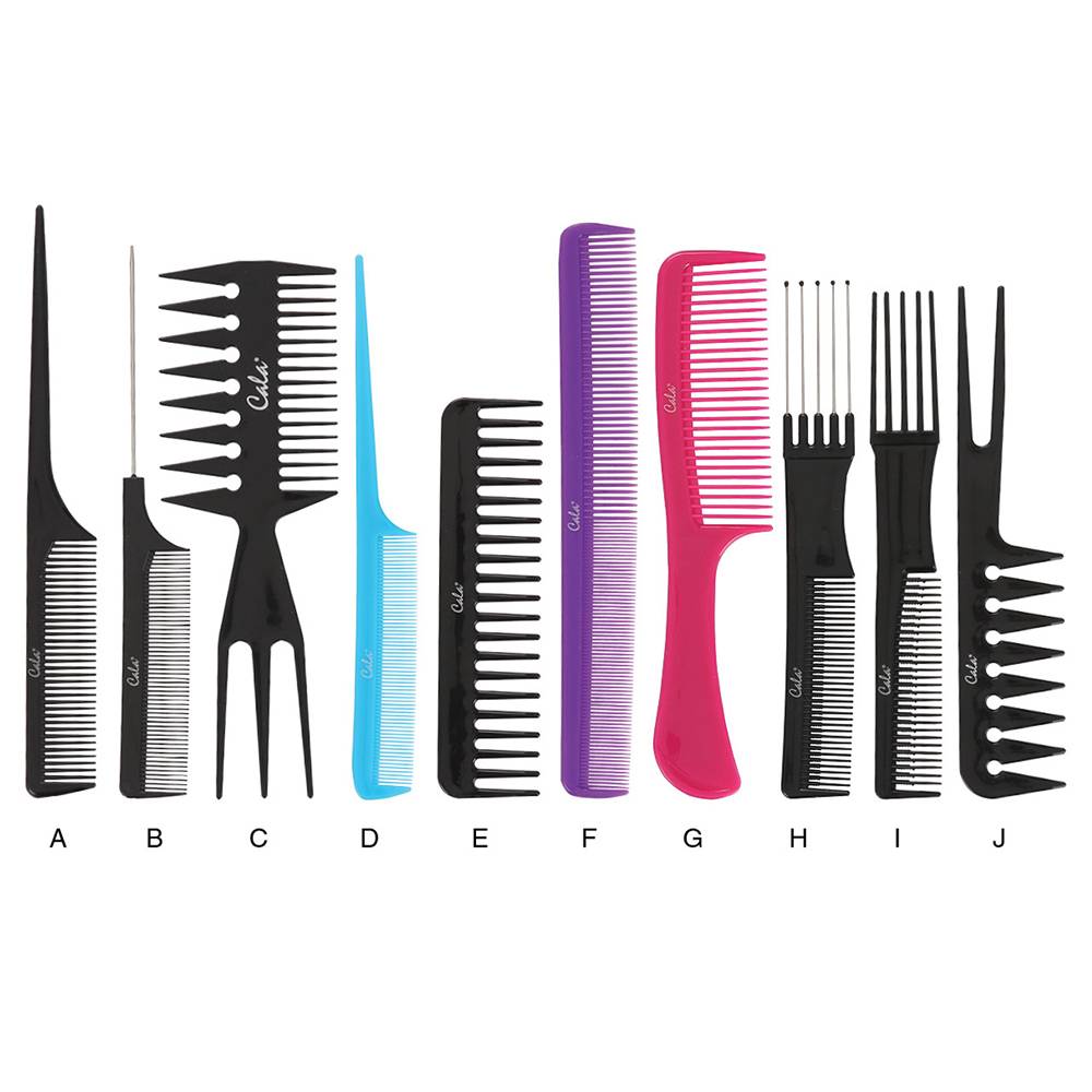 C.Cala Kit Escova para Cabelo 10 Peças