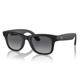 Óculos Ray-Ban Meta Wayfarer Grafite RW4006 Medium
