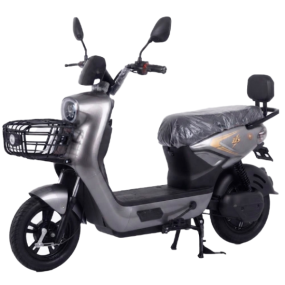 Moto eléctrica Booster Y2-LX 500 W plateada