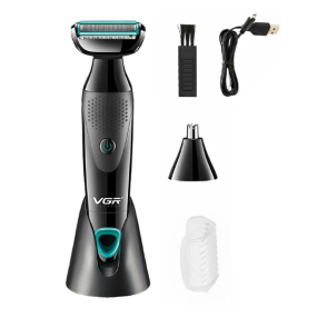 Afeitadora Corporal VGR V-601 2 en 1 para Cuerpo y Nari...