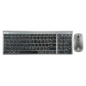 Kit de Teclado y Mouse Inalámbrico Smartfy TW01B Blueto...