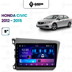 I-Kit Honda Civic 9" 2012-2015 Preta